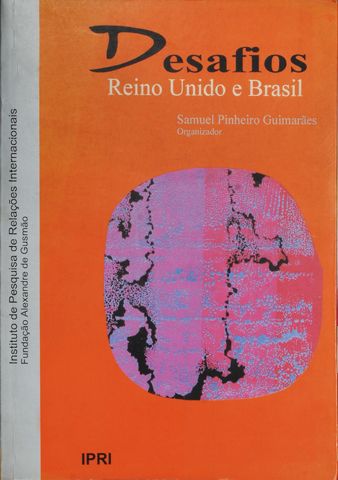Ilustração para capa do livro Desafios - Reino Unido e Brasil