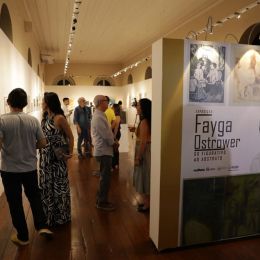 Obras doadas para o Amazonas, comemorando o centenário de nascimento de Fayga Ostrower. Foto Michael Dantas