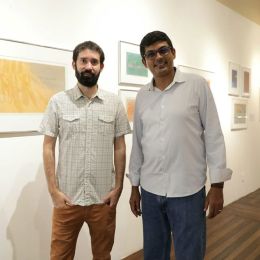 João Rodrigo Ostrower e Marcos Apolo Muniz de Araújo, Secretário de Estado de Cultura e Economia Criativa. Foto Micha