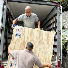 Material doado segue para o Palácio do Itamaraty, Brasília