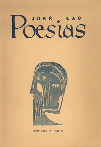 Capa do livro Poesias, de José Caó